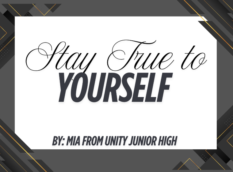 Junior Reporter: Mia Rivera–“Stay True to Yourself”